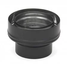 Переход Моно/Термо ПМТ-Р Теплов и Сухов ф115/200 MC Black MC Black (t краски 600°С)